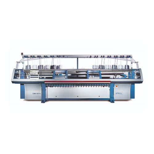 Máquina de tricô plana - CMS 933 KI MULTI GAUGE - STOLL - compacta / assistida por computador / industrial