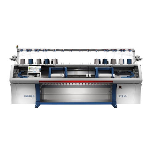 Máquina de tricô plana - CMS 822 KI KNIT&WEAR - STOLL - assistida por computador / tandem / industrial