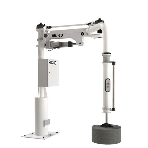 Braço manipulador elétrico - 1A100 - RB3D - com servoacionamento / com garra / de içamento