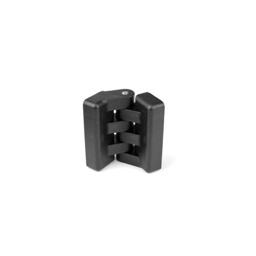 Dobradiça plana - C/B - GAMM - em material plástico / em aço inoxidável / de parafusar