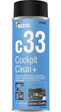 Spray de limpeza - Cockpit Clean+ c33 - BIZOL - para o plástico / sem silicone