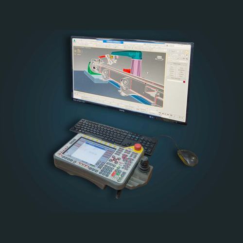 Sistema de programação de robô virtual - igm Robotersysteme AG - para operações de soldagem / simplificado