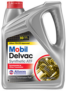 Óleo de lubrificação - Mobil Delvac™ Synthetic ATF - Mobil Delvac (Mfg.) - sintético / para transmissão / para transmissões mecânicas