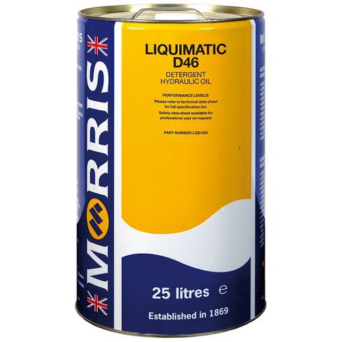 Óleo de lubrificação - Liquimatic D 46 - Morris Lubricants (Mfg.) - hidráulico / mineral / para freio