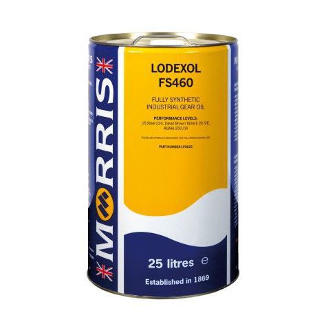 Óleo sintético - LODEXOL FS 460 - Morris Lubricants (Mfg.) - para caixa de câmbio / industrial / anticorrosão