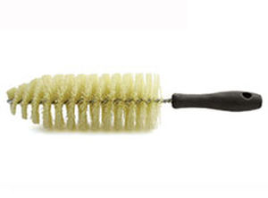 Escova tubular espiral - Brush Research Manufacturing - de limpeza / em nylon / ondulada