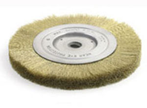 Escova circular - BDM series - Brush Research Manufacturing - de acabamento / de limpeza / de rebarbagem