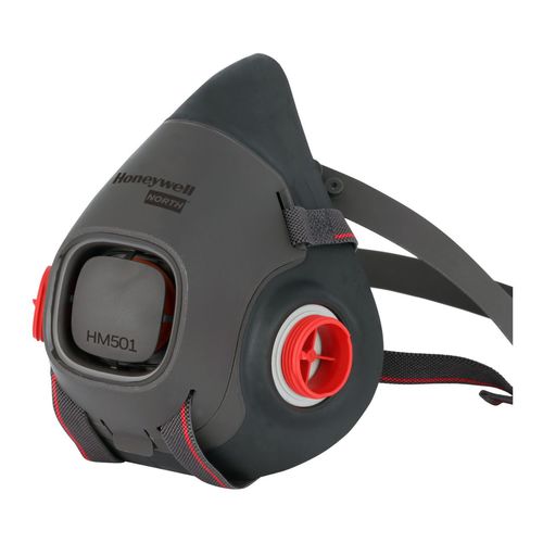 Máscara de proteção reutilizável - North® HM500 series - RAE Systems - N95 / semifacial / industrial
