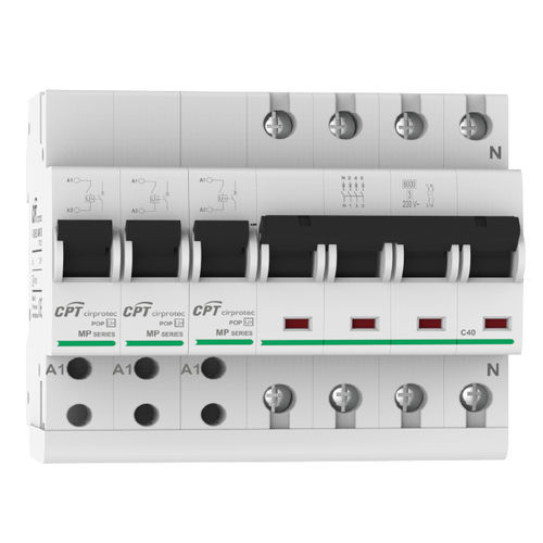 Dispositivo de proteção contra surtos para o setor das telecomunicações - V-CHECK 4MP-16 - Cirprotec - contra sobretensão / trifásico / 4 polos