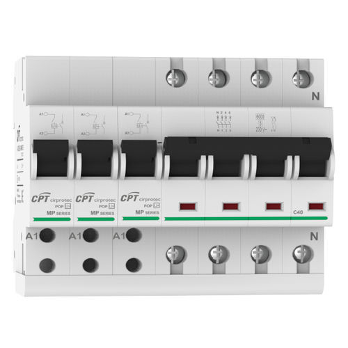 Dispositivo de proteção contra surtos para o setor das telecomunicações - V-CHECK 4MP-40 - Cirprotec - contra sobretensão / trifásico / 4 polos