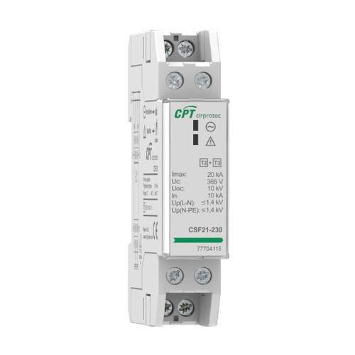 Dispositivo de proteção contra surtos de tipo 2 - CSF21-24 IR - Cirprotec - de tipo 3 / classe II / classe III