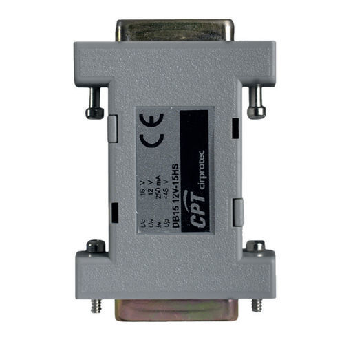 Dispositivo de proteção contra surtos para o setor das telecomunicações - DB15-12V/15HS - Cirprotec - para conector D-Sub / para usina de energia fotovoltaica
