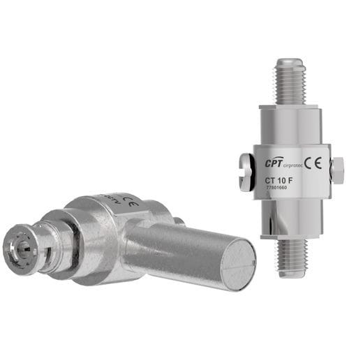 Dispositivo de proteção contra surtos para aplicações de radiofrequência - CT 10 N - Cirprotec - para transmissão de sinal / para usina de energia fotovoltaica / BNC
