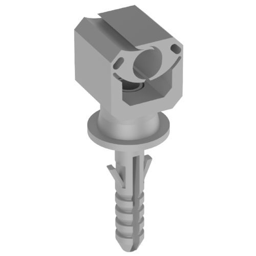 Fixador de cabo em nylon - SOP-COND TF NYLON D8MM - Cirprotec - de aterramento