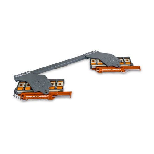 Tartaruga para movimentação de cargas para carga pesada - RTS30/RTS50 - Mouvers srl - de transporte / rotativa