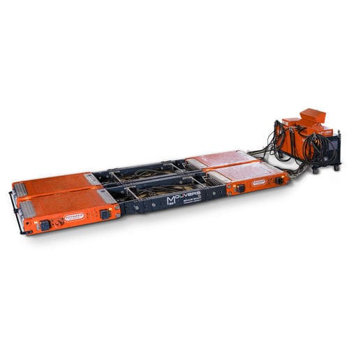 Carrinho de movimentação - VOYAGER® - Mouvers srl - com plataforma / para cargas pesadas / compacto