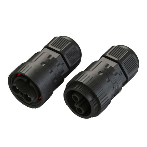 Conector de dados - EP020-1224-00 - Suzhou Exceedconn Technology Co.,Ltd. - de alimentação elétrica / sobreinjetado / reto