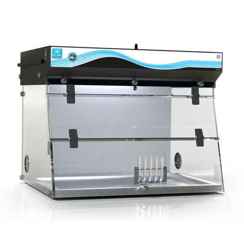 Capela para PCR com luz UV - 320 - Erlab - em inox