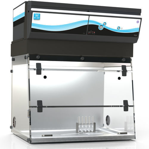 Capela para PCR com luz UV - 321 - Erlab - em inox