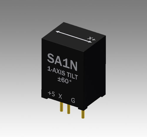 Sensor de inclinação de 1 eixo - SA1N - DAS Co., Ltd. - com saída de tensão / MEMS