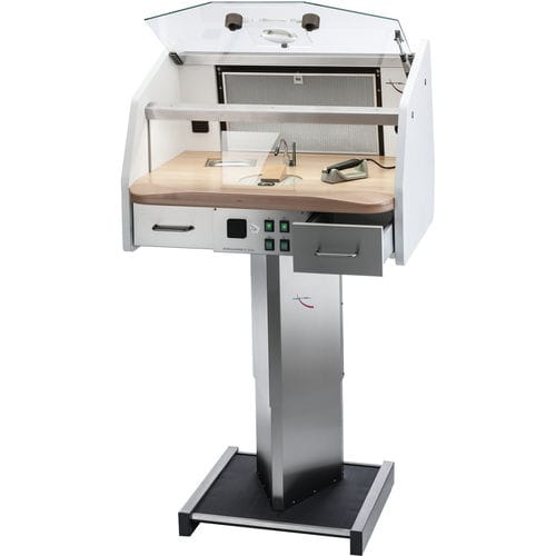 Estação de trabalho de inspeção - ERGORET CC - Reitel - para laboratório / para controle de qualidade / ergonômica