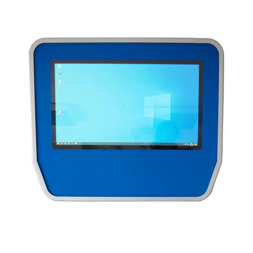 Terminal com teclado - LETO-24P - WES Systeme Electronic GmbH - com tela multitouch / com tecnologia capacitiva projetada / de parede