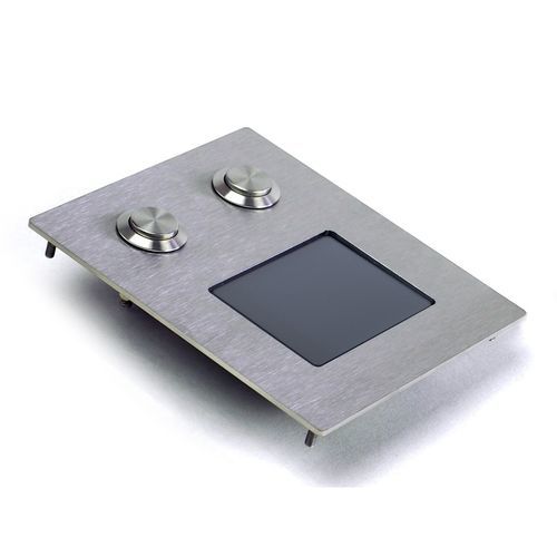 Touchpad industrial - TOUCHPAD-2TAST-TO - WES Systeme Electronic GmbH - em aço inoxidável / IP65 / robusto