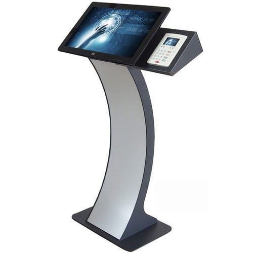 Suporte de piso para monitor - EASY-PC-STAND-22-MED - WES Systeme Electronic GmbH