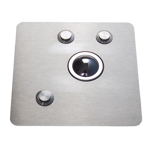 Trackball óptico - TBFM-38S-2+1B-O-U - WES Systeme Electronic GmbH - embutido / 38 mm / USB