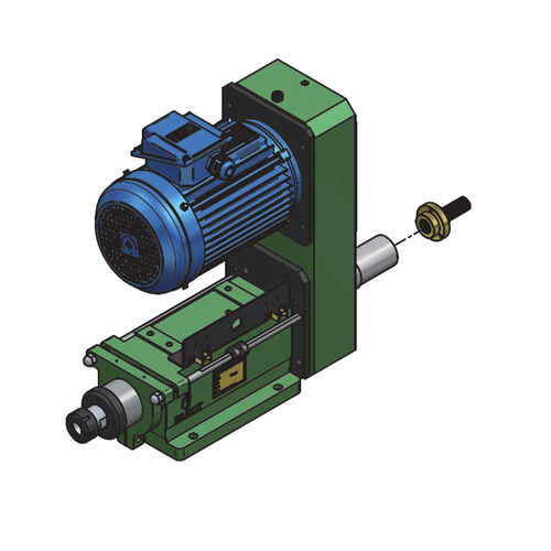 Unidade de rosquear eletromecânica - ST2N-MT3 - HANN KUEN MACHINERY - de precisão