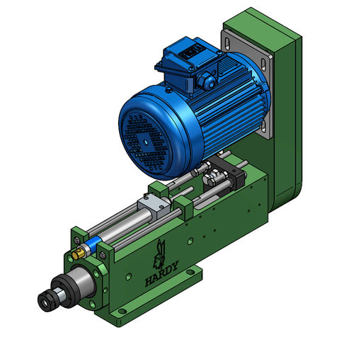 Unidade de furação eletropneumática - SD5A-ER20 - HANN KUEN MACHINERY - monofuso