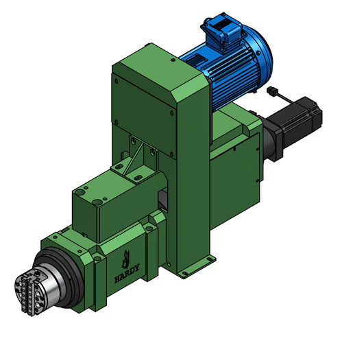Cabeçote de mandrilar de precisão - FA-408+S60 - HANN KUEN MACHINERY - auto-equilibrado