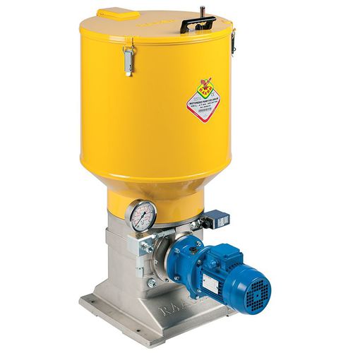 Sistema de lubrificação para graxa - 2000185 - RAASM SpA - de linha dupla / elétrico / automático