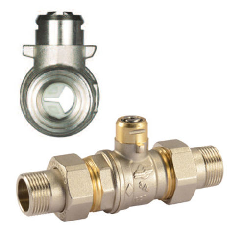 Válvula de 2 vias - SC2A2AK series - Comparato Nello S.r.l. - de esfera / manual / de mistura
