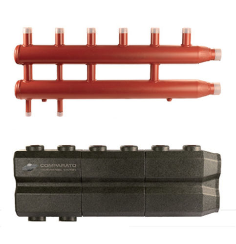 Distribuidor manifold multivias - C series - Comparato Nello S.r.l. - em aço-carbono / com rosca / industrial