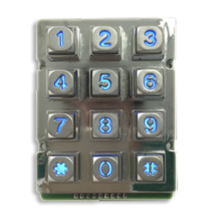 Teclado numérico embutido - JR-KP-03 - J&R Technology Ltd
