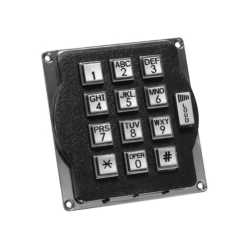 Teclado numérico 12 teclas - JR-KP-04 - J&R Technology Ltd - de parede / metálico / em silicone