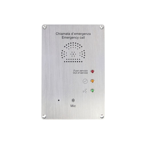 Interfone de áudio - JR301-IW-SIP - J&R Technology Ltd - de emergência / Help Point para passageiros / para elevador