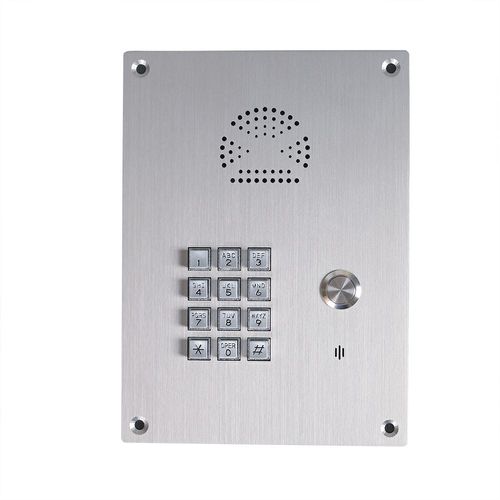 Interfone de emergência - JR308-FK-IW - J&R Technology Ltd - robusto / antivandalismo / para montagem nivelada com superfície