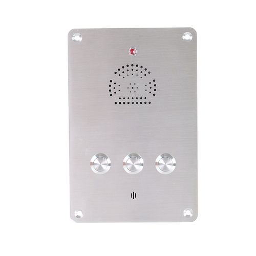 Interfone de áudio - JR301-3B-IW - J&R Technology Ltd - de emergência / robusto / antivandalismo