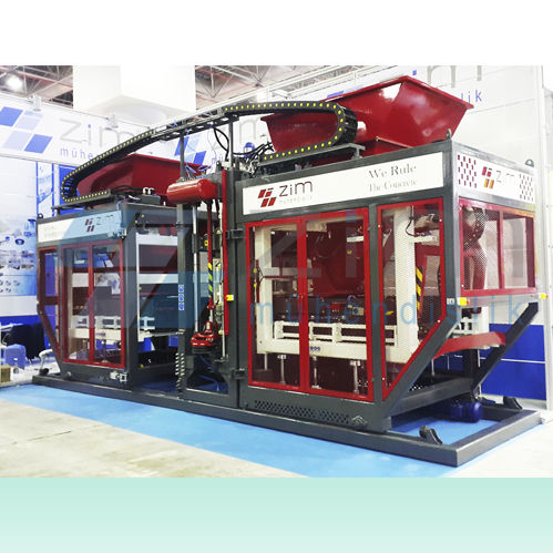 Máquina de fabricação de blocos em concreto - ZIM 1025 PLUS - ZIM ENGINEERING - automática