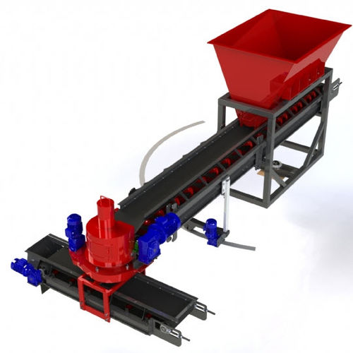 Transportador de esteira - ZIM ENGINEERING - de transporte / para concreto / para argamassa
