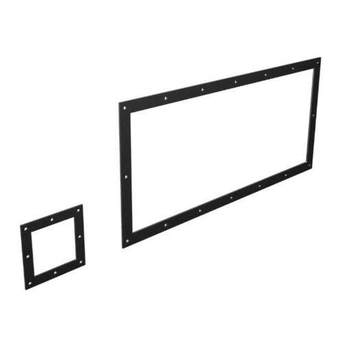 Flange para sistema de ventilação - M8 - ESKATE Rohrverbindungstechnik GmbH - em aço inoxidável / plano / quadrado