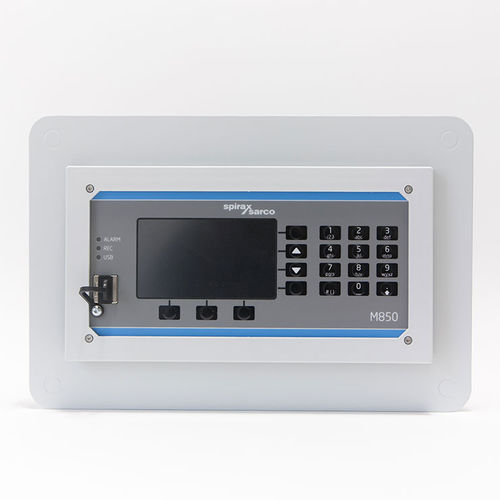 Computador de vazão para líquidos e gases - M850 - Spirax Sarco - registrador de dados