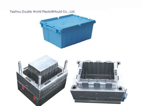 Molde para injeção de plástico com 1 cavidade - DDW-CRM001 - Taizhou Double World Plastic&Mould Co., Ltd. - para caixas / para a indústria de embalagem