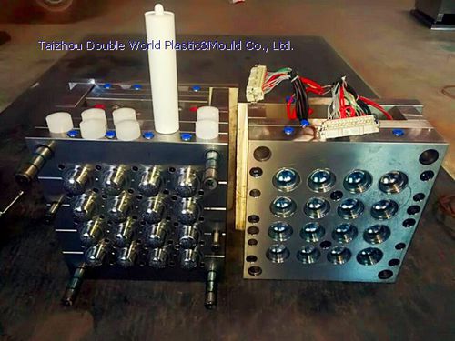 Molde para injeção de plástico com múltiplas cavidades - DDW-CM401 - Taizhou Double World Plastic&Mould Co., Ltd. - para tampas / para a indústria de embalagem / para a indústria de cosméticos