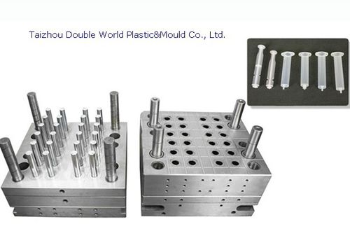 Molde para injeção de plástico com múltiplas cavidades - DDW-MDM001 - Taizhou Double World Plastic&Mould Co., Ltd. - para o setor médico