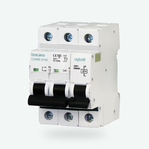 Proteção contra sobretensão - Vigivolt COMBI2P - Toscano Linea Electronica
