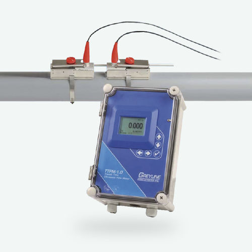 Medidor de vazão ultrassônico - Greyline TTFM - Toscano Linea Electronica - volumétrico / para água / para óleo