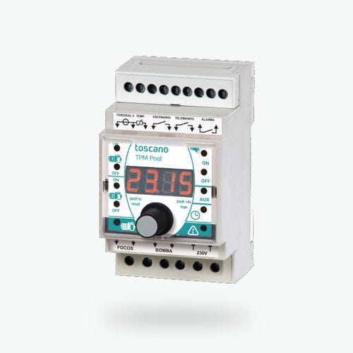 Relé de sobrecarga - TPM-Pool - Toscano Linea Electronica - para motor elétrico / para trilho DIN / digital